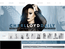 Tablet Screenshot of cherlloyddaily.com